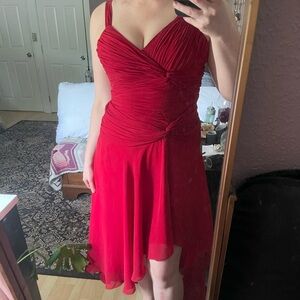 Vintage Coobee Formal Red Dress